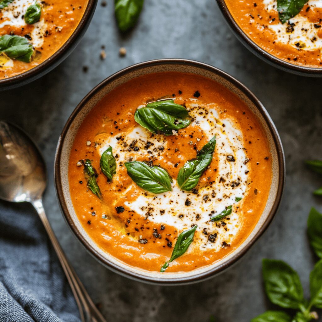 Creamy Tomato Basil Soup