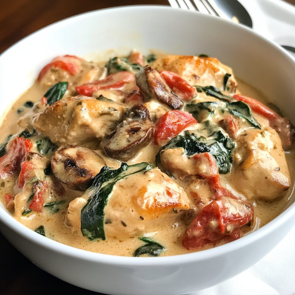 One-Pot Creamy Tuscan Chicken