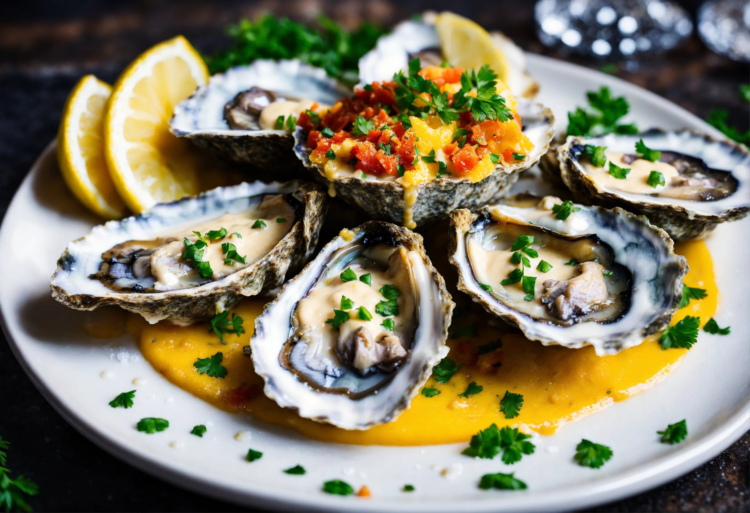 Oysters Bienville