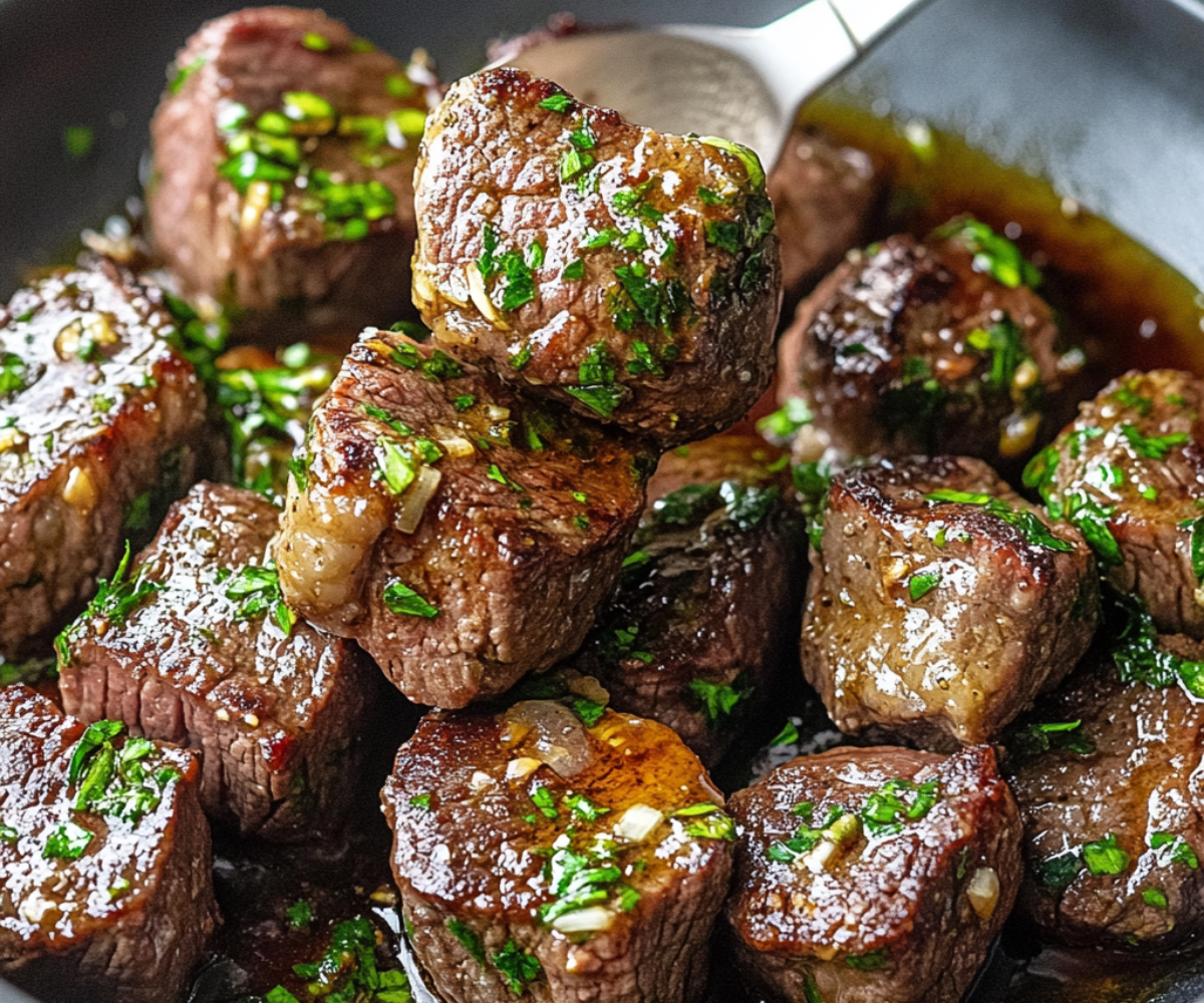 Garlic Butter Steak Bites