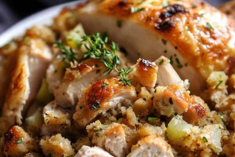 Slow Cooker Chicken & Stuffing: A Comforting One-Pot Meal