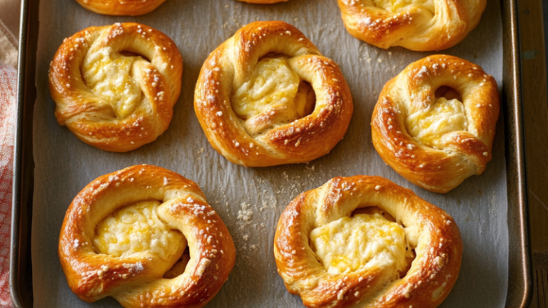 Easy Cheese-Stuffed Pretzels