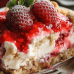 Cranberry Feta Cream Cheese Cake