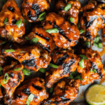 Buffalo Chicken Wings on the grill