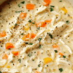 creamy chicken and rice soup