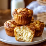 Keto Cinnamon Cream Cheese Muffins, low-carb and delicious breakfast option