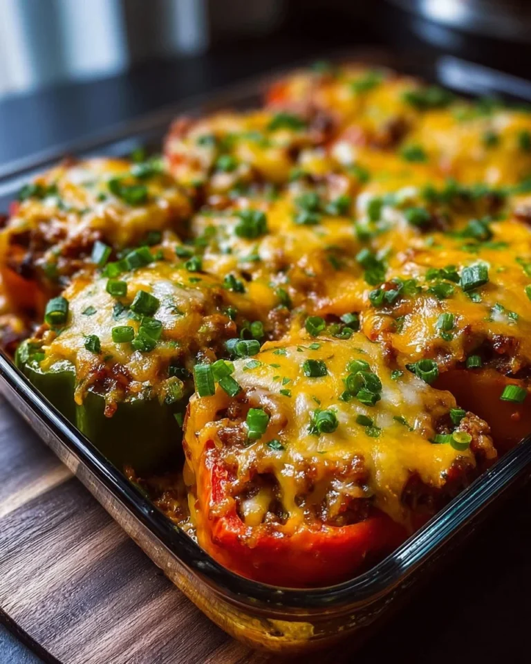 Keto Stuffed Pepper Casserole