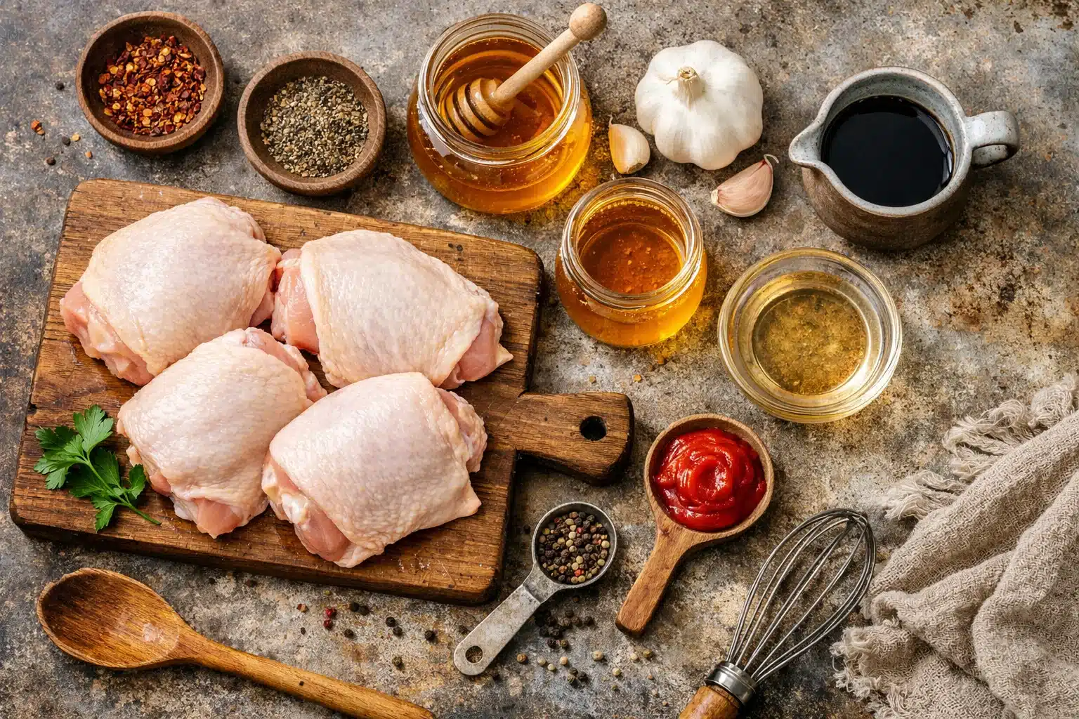 5 Simple Steps to Perfect Honey Garlic Chicken Thighs