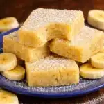 Delicious Banana Brownies with chocolate chips and a moist, fudgy texture.