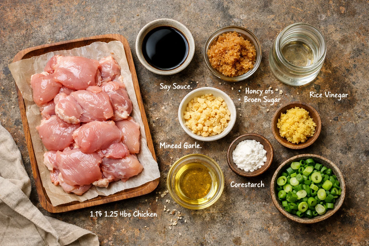 Teriyaki Style
Chicken