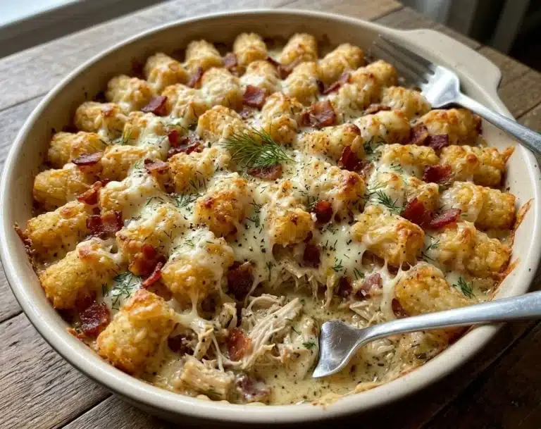 Garlic Parmesan Crockpot Chicken and Potatoes