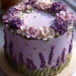 Delicious celebration cake ready for a festive occasion