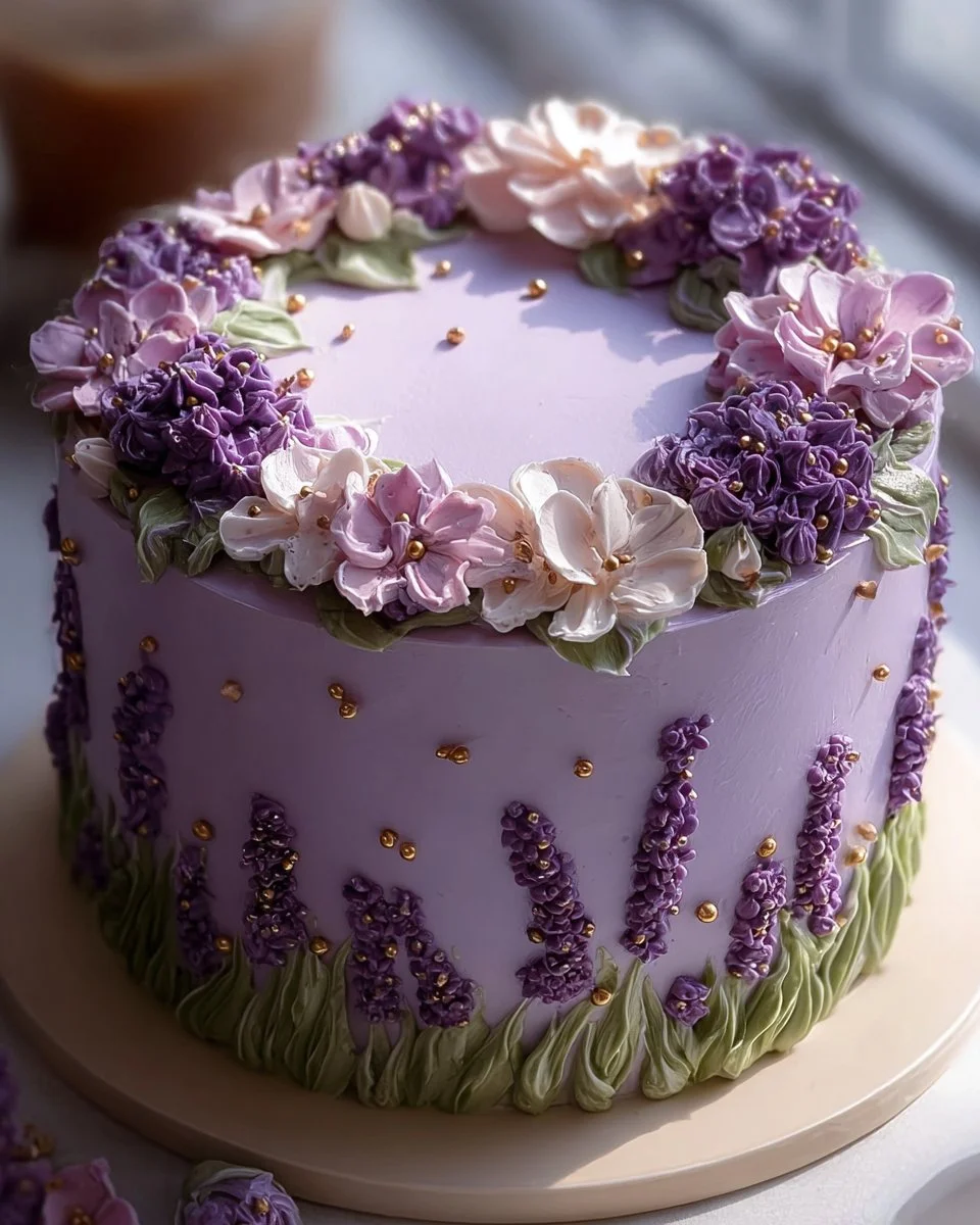 Delicious celebration cake ready for a festive occasion