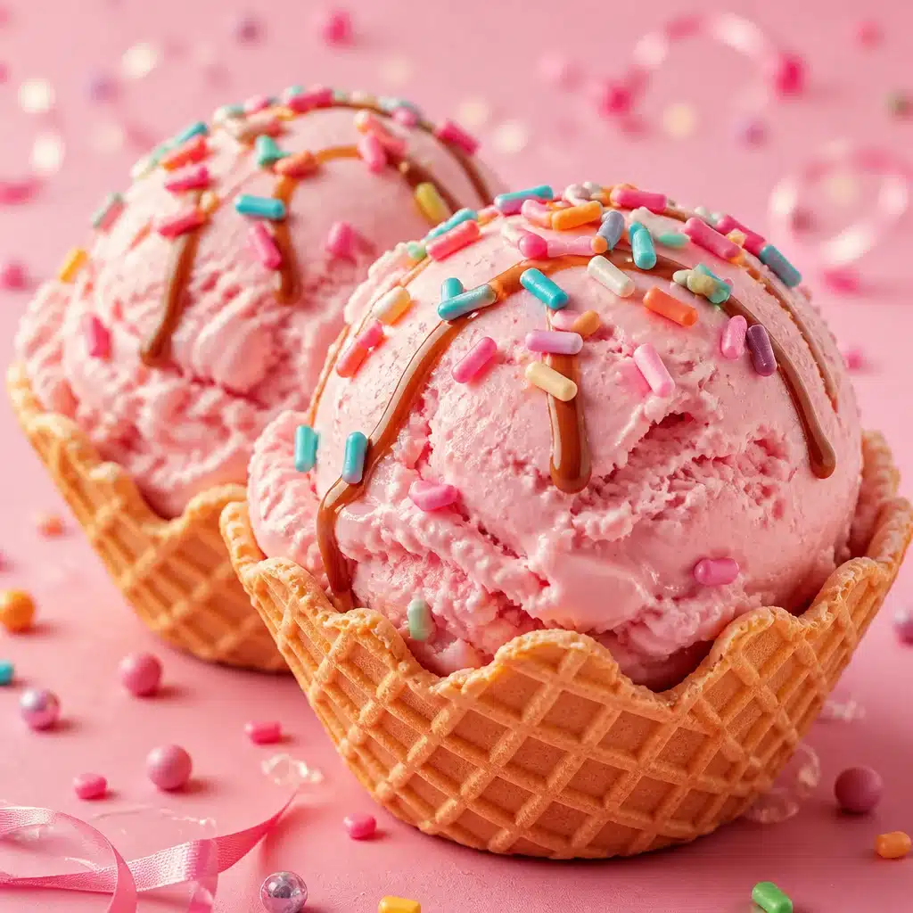 Scoop of ice cream in a cone for National Ice Cream Day 2026 celebration.