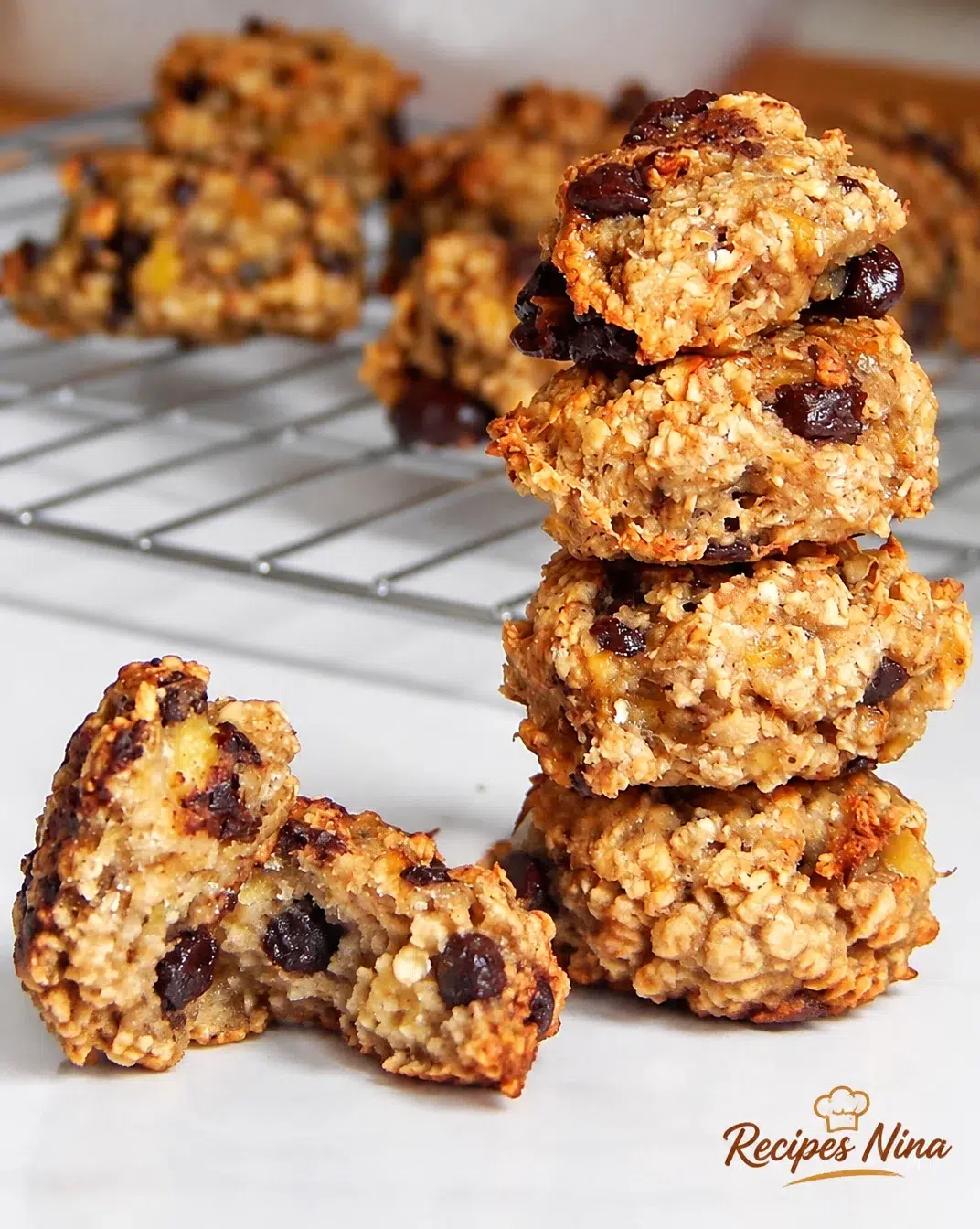 Delicious 4 ingredient banana oat bites for a quick healthy snack