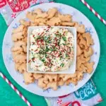Four ingredient Christmas dip perfect for holiday parties and gatherings