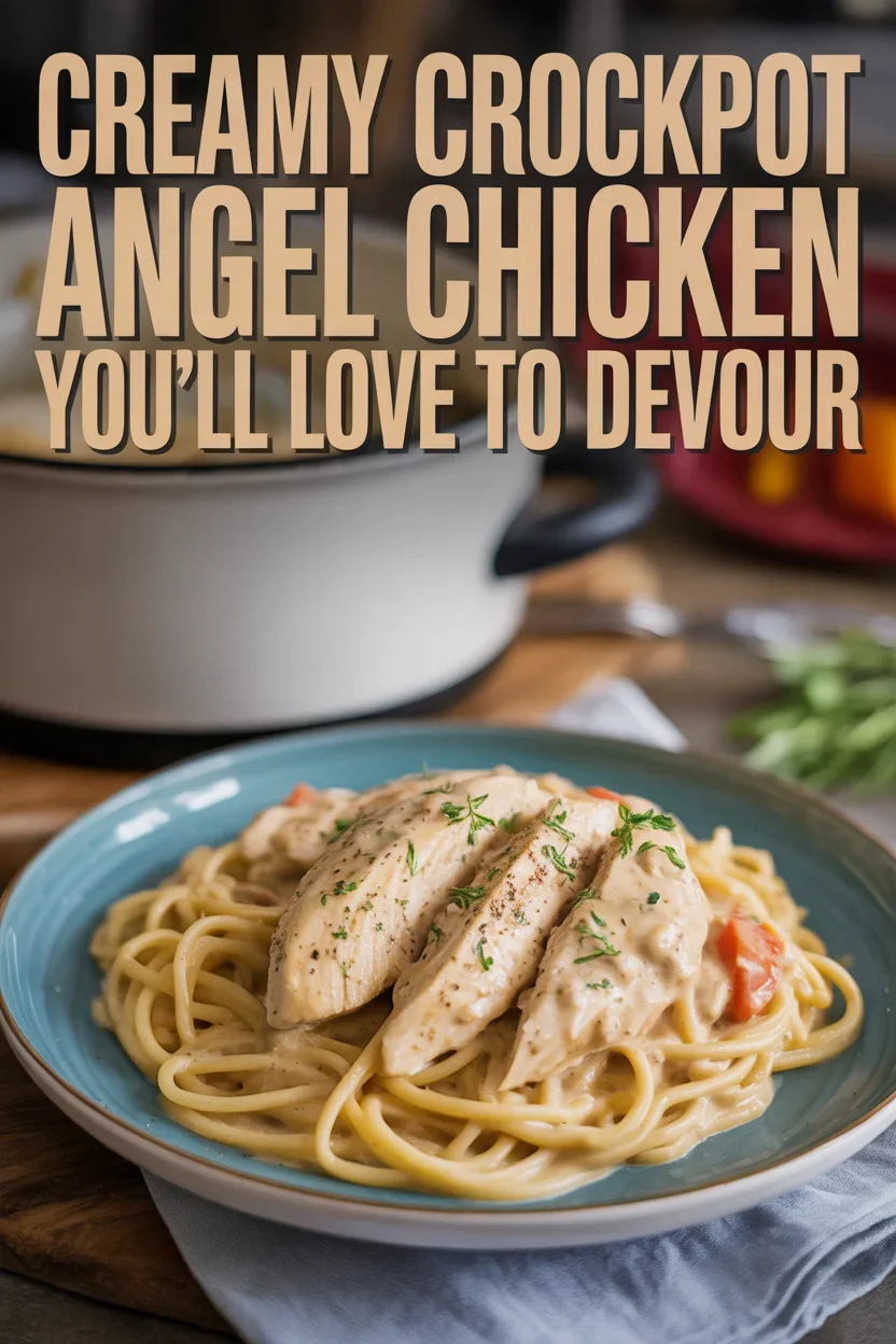 crockpot angel cheken