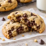 Delicious soft chocolate chip cookies fresh from the oven, showcasing the ultimate recipe.